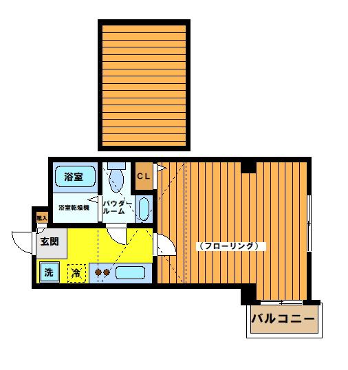 【間取り】 | フレアドーム代々木