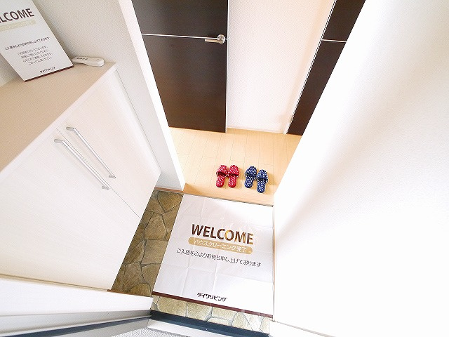 アンソレイユの玄関|ゆったりとした玄関です