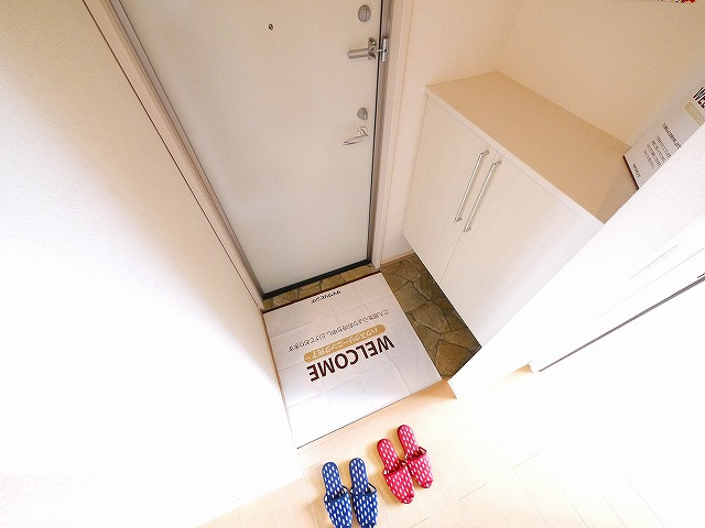 アンソレイユの玄関|毎日通る玄関はこちらです