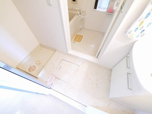 アンソレイユの設備|洗濯機置き場です