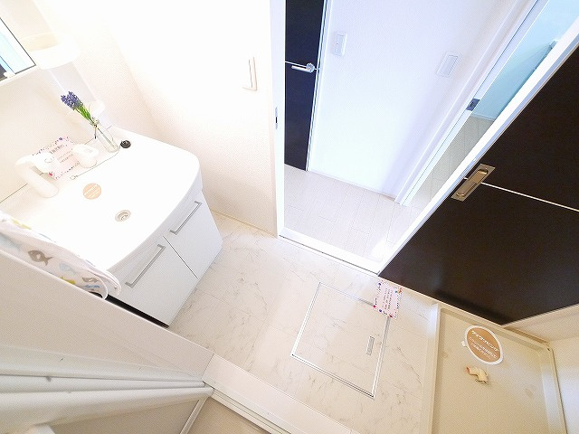 アンソレイユの洗面所|洗面所です