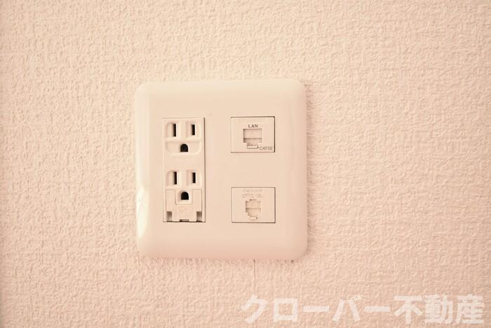 リバーサイド マロニエの設備|インターネット接続（有線）