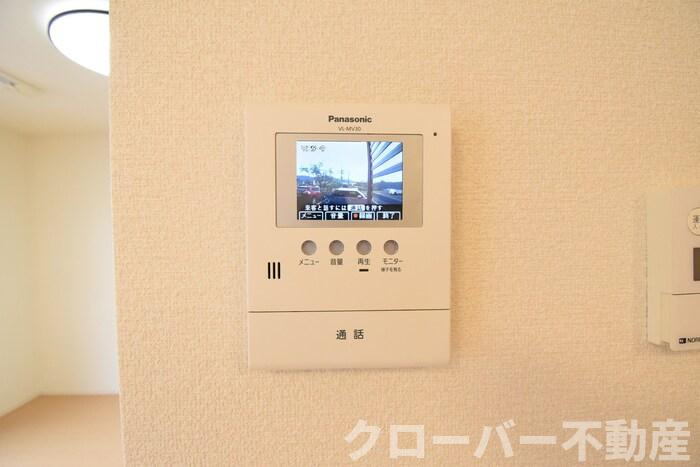 カーサコーラル A棟のセキュリティ|TVインターホン