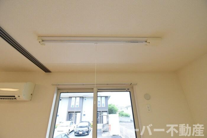 カーサコーラル A棟の設備|室内物干し