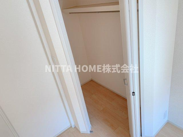 ボヌール・メゾン　篠山の収納|大きなクローゼットで収納力ＵＰ☆彡