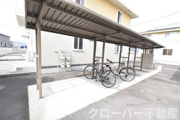 メゾン・リシェス B棟のその他共用部分|駐輪場