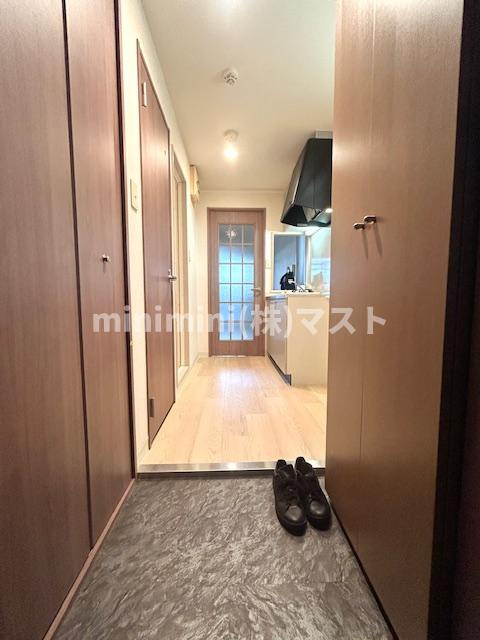 サンアーク深江橋の玄関