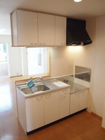 メゾン　アンソレイエＳ　　刈谷市近郊の賃貸はクラスホーム刈谷店のキッチン|お料理しやすいキッチンです