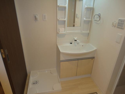 【洗面所】 | エクセルハイム若狭Ⅲ | 洗髪洗面化粧台