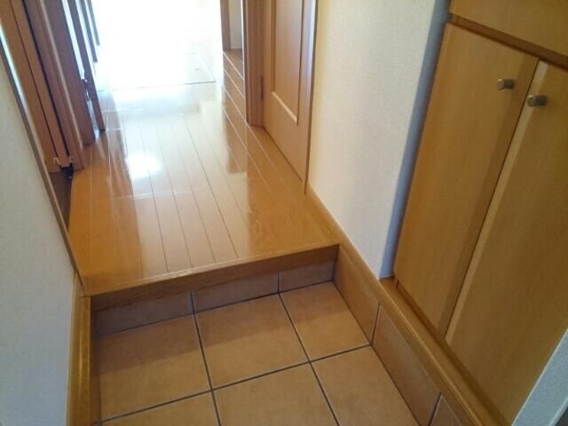 センタービレッジの玄関