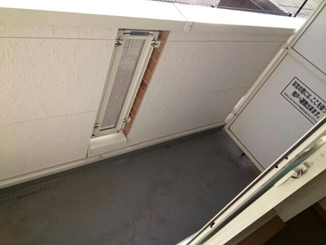 センタービレッジのバルコニー