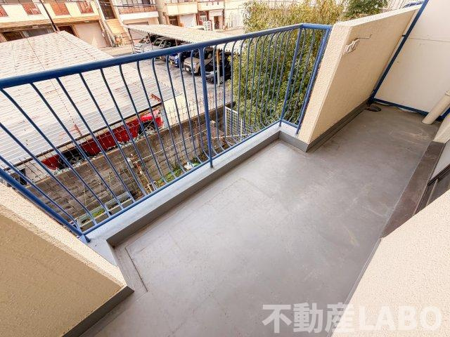 加美東グリーンハイツのバルコニー