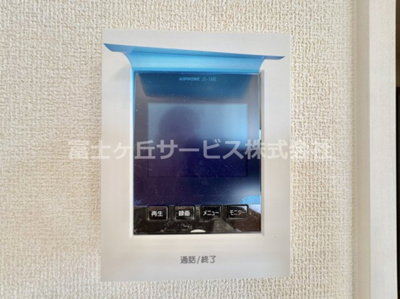 【セキュリティ】 | 浜松市中央区篠原町 新築一戸建て | TVインターフォンです