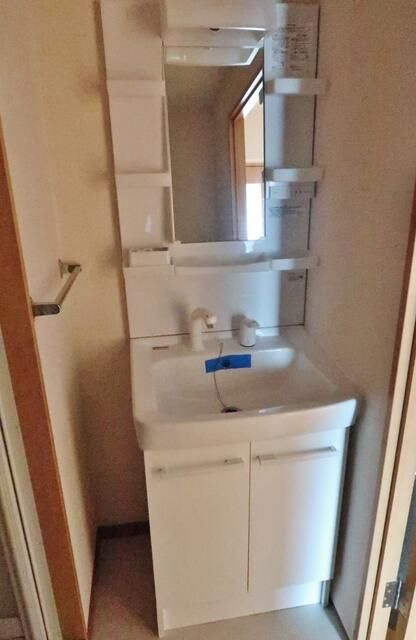 サングレースの洗面所