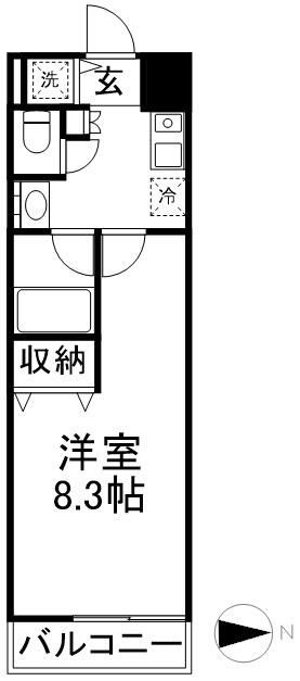 レスタージュ上板橋の間取り
