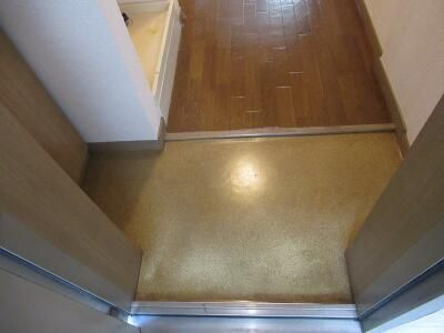 ベルトゥリーハイツの玄関