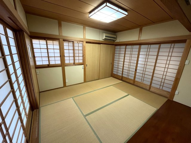 笠岡売家、売土地の和室