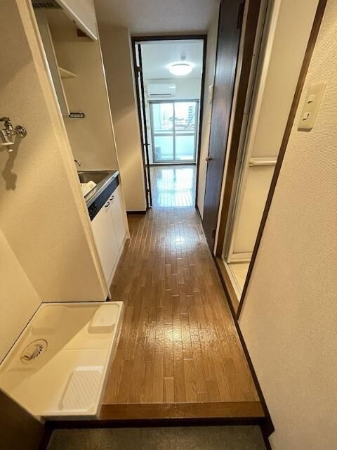 ドミール落合の玄関