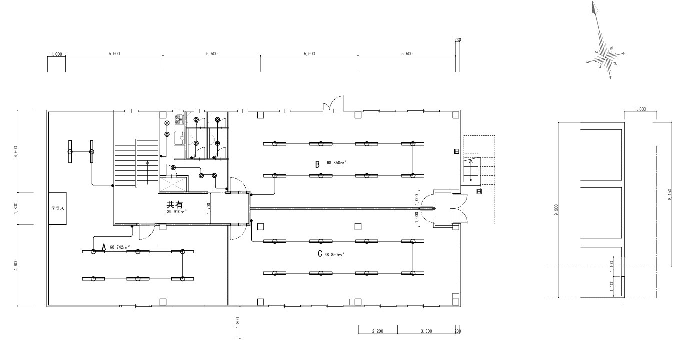 FORT丹波橋の区画図