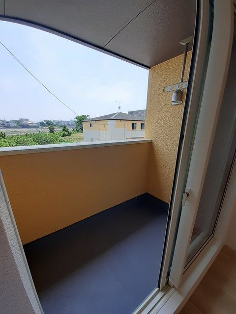 カルムⅢ　Ａのバルコニー