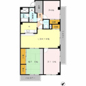 【間取り】 | オリオノハイムII　間取り