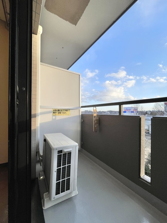 エルス泉のバルコニー