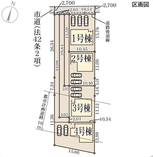 リーブルガーデン　岡山市北区撫川（第3）【仲介手数料無料】の区画図