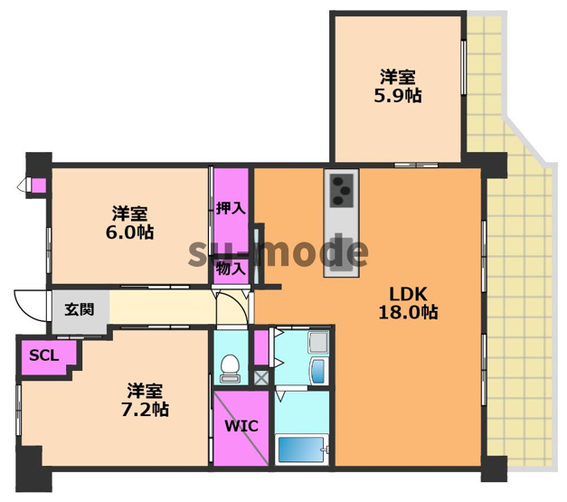 【間取り】 | HALEMAILANI