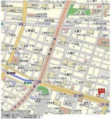 【地図】 | アヴァンティーク銀座東