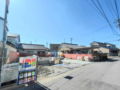 【外観】 | 島田市中河町 新築一戸建て | 現在建築中の外観画像です。ご内覧は同じメーカーの完成物件へご案内いたしますので、いつでもご相談ください！
