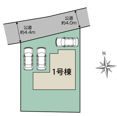 【区画図】 | 島田市中河町 新築一戸建て | 区画図です