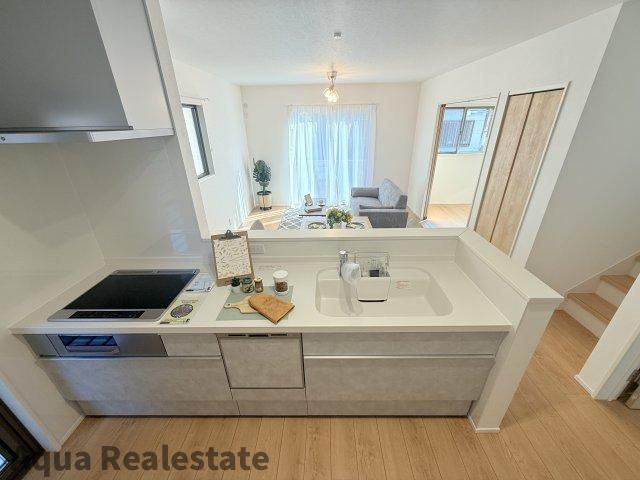 オール電化デザイナーズハウス高松市香西南町建売⑦の区画図