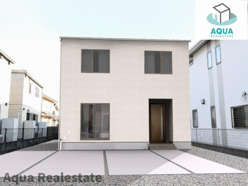 オール電化デザイナーズハウス高松市香西南町建売⑧の居間・リビング|家族団欒の場所としてゆったりと居心地の良いリビングです。