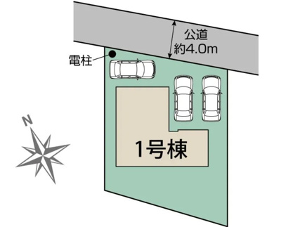 【区画図】 | 浜松市天竜区二俣町南鹿島 新築一戸建て | 区画図です