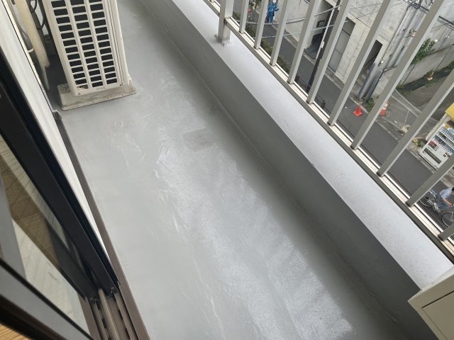 ソフィアマンションのバルコニー