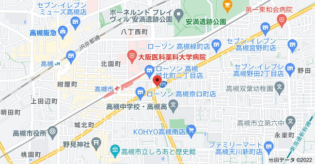 プライムコート南松原の地図