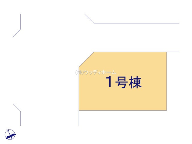 越谷市宮本町17期　新築一戸建ての区画図