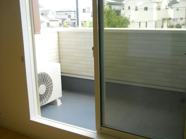 ラコルタⅡのバルコニー