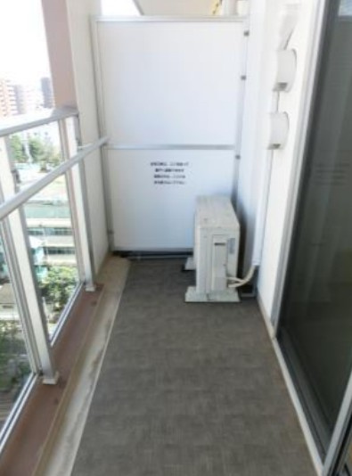 パークアクシス滝野川ラ　ブリーズのバルコニー