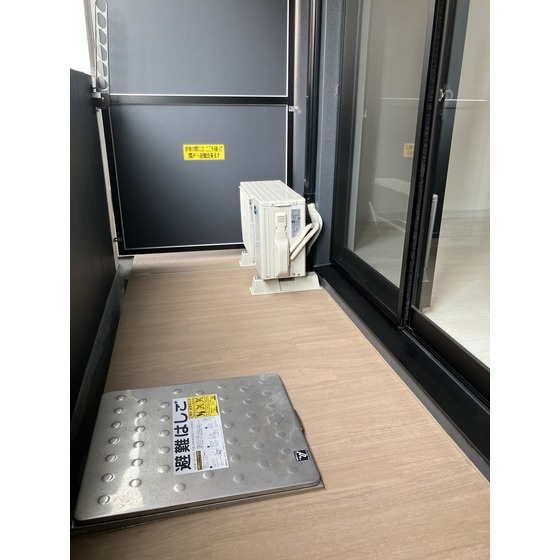 熊本市中央区水前寺１丁目の賃貸マンションのバルコニー