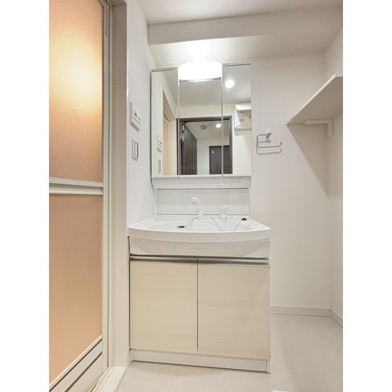 熊本市中央区水前寺１丁目の賃貸マンションの独立洗面台