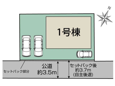 【区画図】 | 掛川市葛川 新築一戸建て | 区画図です
