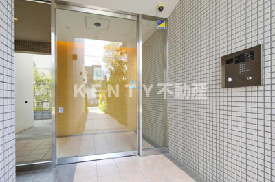 【エントランス】 | アレ・ベルト下丸子 | 2018年3月撮影