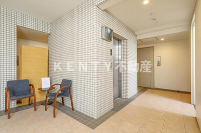 【エントランス】 | アレ・ベルト下丸子 | 2018年3月撮影