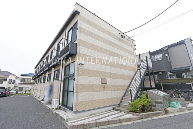 レオパレスワールド松戸新田の外観