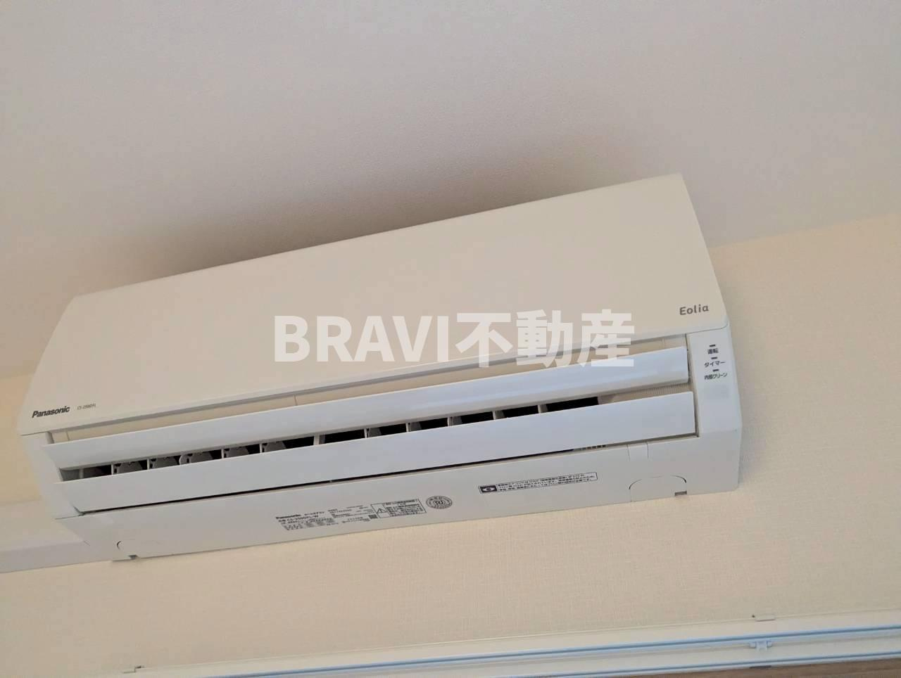 JPレジデンス大阪城東Ⅲ　BRAVI不動産の設備|【JPレジデンス大阪城東３】エアコン