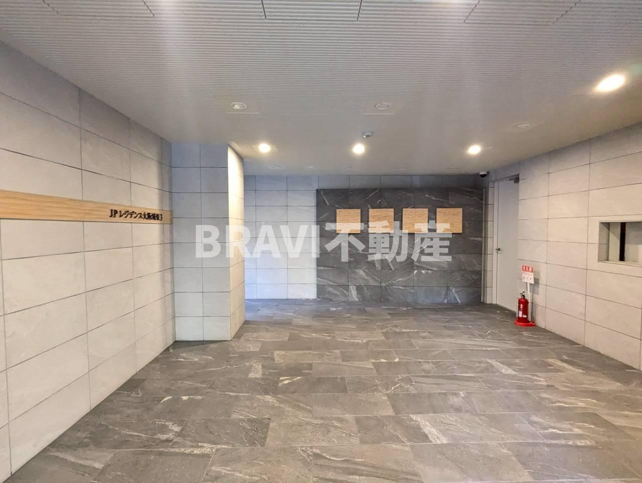 JPレジデンス大阪城東Ⅲ　BRAVI不動産のロビー