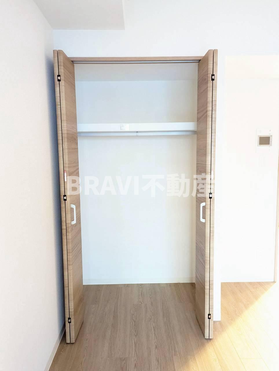 JPレジデンス大阪城東Ⅲ　BRAVI不動産の収納|【JPレジデンス大阪城東３】寝室にぴったりのお部屋です