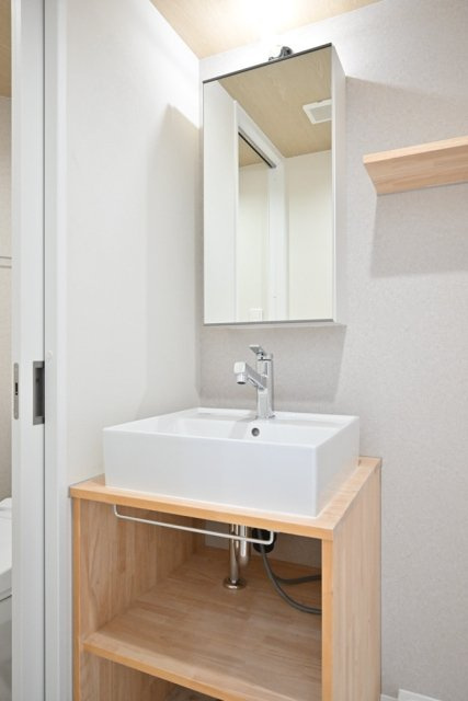 グランメゾン目黒の独立洗面台|独立洗面台です