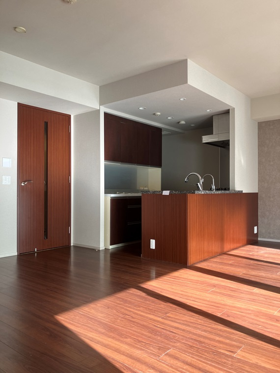 プラウド蘆花公園の居間・リビング|おしゃれなリビングです